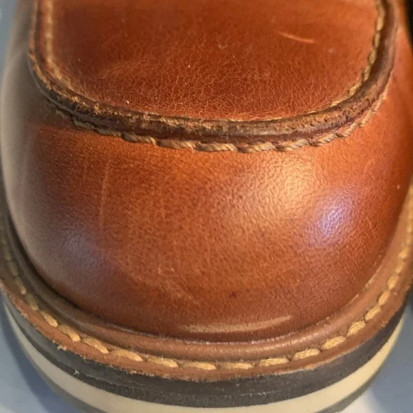 Aldo Brown Leather Boots with Moccasin Toe - Picture 7 of 12